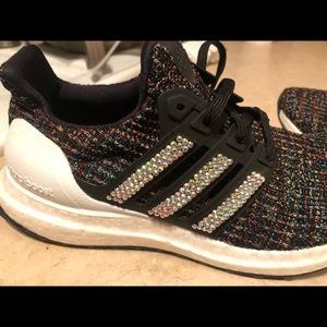 Blinged Out Adidas UltraBoost Crystal Rhinestones